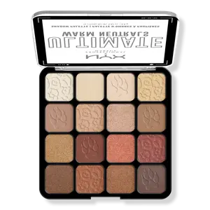 Палитра теней Ultimate Color Shadow Palette Warm Neutrals NYX Professional Makeup