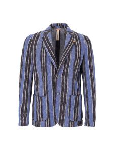 Пиджак стандартного кроя Distretto12 Edmundo, синий/темно-синий