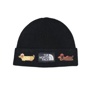 THE NORTH FACE Нейлоновая акриловая шапка унисекс Black