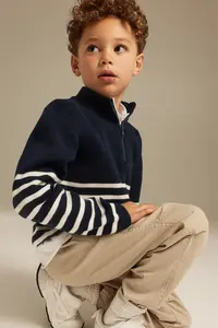 Твиловые джоггеры H&M, бежевый