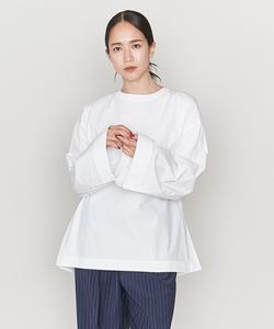 Блузка с круглым вырезом и широкими рукавами Astraet, цвет White