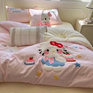 AVIVI Комплект постельного белья 3 предмета, простыня, пододеяльник 150x200 см