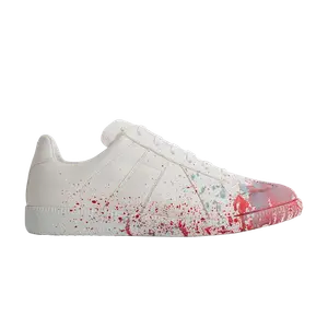 Кроссовки Maison Margiela Replica 'Paint Splatter - White Red', белый