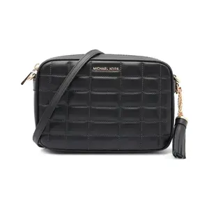 Кожаная сумка-мессенджер Michael Kors, черный