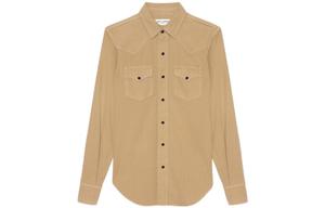Рубашка женская Saint Laurent, хаки