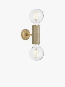 Светильник двойной стенной Knurled Edison Industville