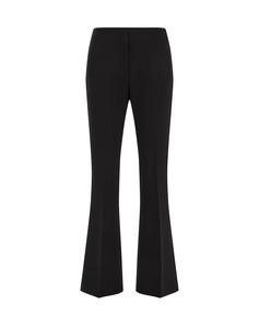 Расклешенные плиссированные брюки WE Fashion, черный