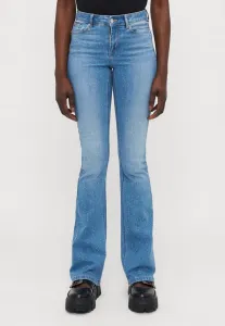 Джинсы onlwauw средней посадки с расклешенной талией Only Tall, Medium Blue Denim