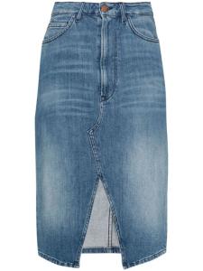 Джинсовая юбка миди Elizabella 3x1, синий