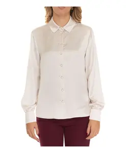 Рубашка на пуговицах с рисунком под рептилию Liu Jo, бежевый