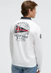 Mit rückenartwork поло рубашка Camp David, Ivory