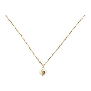 TORY BURCH Латунное ожерелье женское золотое