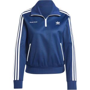 Куртка женская, синяя, от SPORTY & RICH Collaboration Adidas Originals