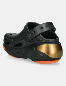 Шлепанцы Bubble Crush Reflector Clog Crocs, зеленый