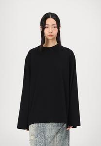Топ Weekday OVERSIZED LONG SLEEVE, Black