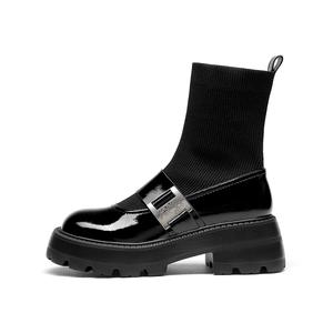 GOLDLION Ботильоны женские черные