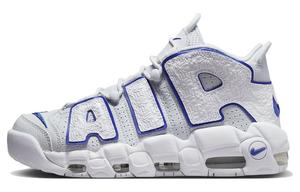 Nike Air More Uptempo Тисненый белый королевский синий
