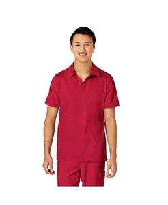 Мужская рубашка W123 с воротником Wink, красный