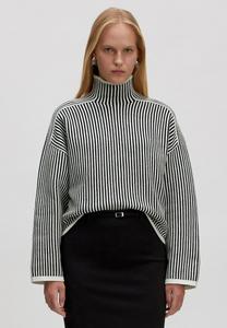 Джемпер EDITED NOHEA, Weiß/Schwarz/White