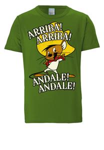Футболка Logoshirt Speedy Gonzales Arriba!, светло-зеленый