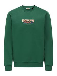 Толстовка Only & Sons ONSCONNOR, зеленый