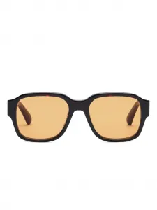 Солнцезащитные очки 75006 в квадратной оправе Ami Paris, коричневый