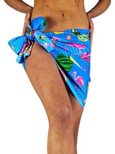 Шарф King Kameha Flamingo Melon, индиго