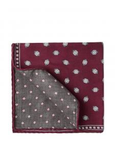 Brunello Cucinelli шелковый платок-паше, красный