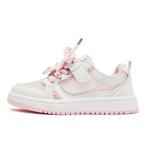 Дышащие низкие детские повседневные кроссовки Kids' HOBIBEAR, розовый/белый