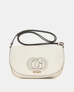 Сумка через плечо с магнитной застежкой и регулируемой ручкой Guess, белый