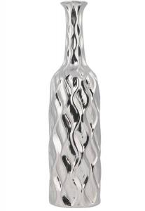 Декоративная ваза Beliani BASSANIA, серебряный