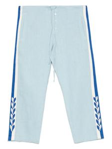 Брюки Seedling Stripe BODE, синий