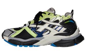 Мужские кроссовки Balenciaga, черный/зеленый/белый