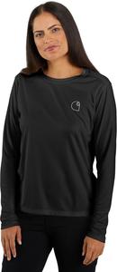 Carhartt Women's 106632 Женская футболка Force Sun Defender Relaxed, Black