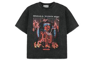 Футболка унисекс черная Stk Small Town Kid, черный