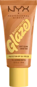 Тональный крем NYX PROFESSIONAL MAKEUP Foundation Buttermelt Glaze mit LSF 30, 04 Almond Butta, 30 ml