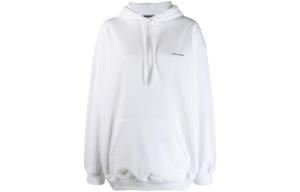 Толстовка Balenciaga с капюшоном, белый