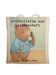 Mr. & Mrs. Panda Сумка для покупок для медицинских ассистентов, увлеченных дизайном... белого цвета