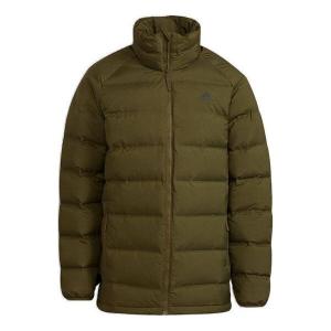 Куртка adidas Terrex HELIONIC Mid Jacket 'Focus Olive', зеленый