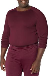 Футболка Under Armour UA Lighter Longer Crew, Dark Maroon