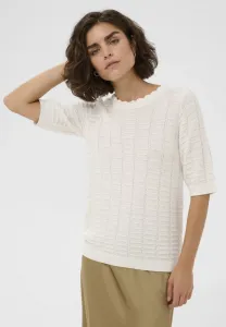 Футболка с принтом калотуса Kaffe, Chalk