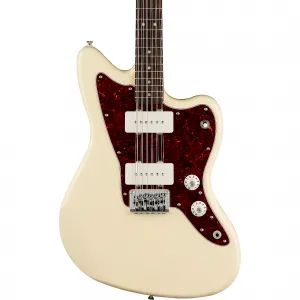 Электрогитара Squier Paranormal Jazzmaster XII с 12-струнной дека из древесины лауреля, Olimpийский белый