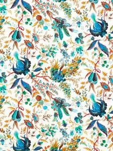 Индивидуальные шторы Sophie Robinson Wonderland Harlequin, Lapis/Emerald/Carnelian