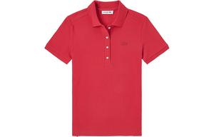 Поло из пике LACOSTE, красный