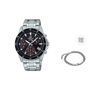 CASIO Часы Men EDIFICE Black Watch, Black