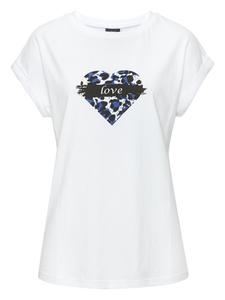 LASCANA Белая футболка с принтом