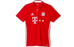 Футбольная майка мужская красная Adidas, красный