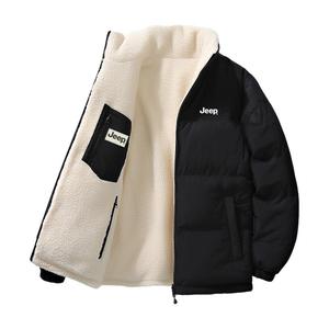 Jeep Пуховик мужской, Knight Black [Sherpa Reversible]