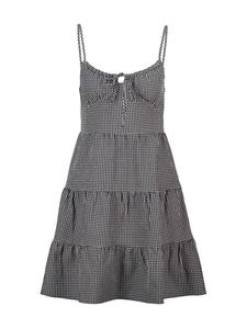 Платье America Today, черный/белый