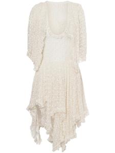 Philosophy Di Lorenzo Serafini платье мини из ткани букле, белый
